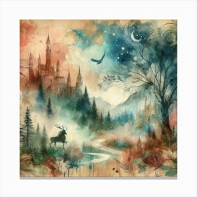 Fairytale Forest 8 Canvas Print