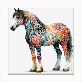 Horse Painting 1 Canvas Print