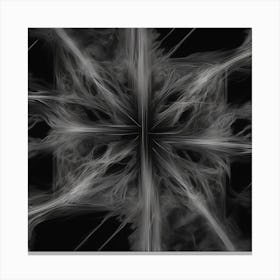 Abstract Cross Canvas Print