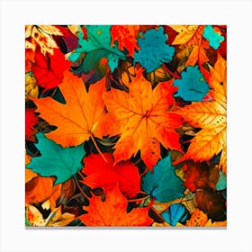 Autumn Leaves Canvas Print