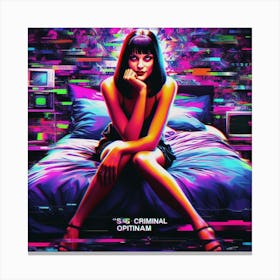 Pulp FIction 3 Canvas Print