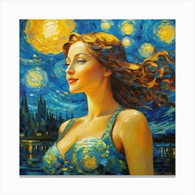 Starry Nightghh Canvas Print