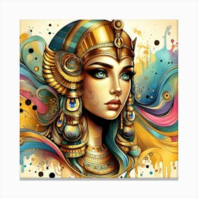 Egyptian Woman 17 Canvas Print