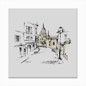 Paris Street 7 Canvas Print