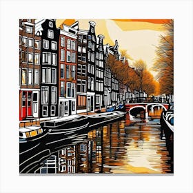 Amsterdam 4 Canvas Print