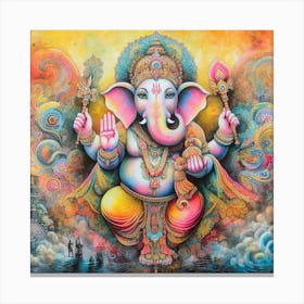 Ganesha 2 Canvas Print