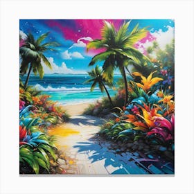 Tropical Paradise 3 Canvas Print