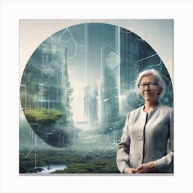 Imagine That You Are A Senior Official Within The Ministry For The Future, And Have Been Tasked With Developing A Comprehensive Plan To Address The Issue Of Climate Change 3 Canvas Print