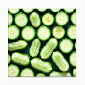 Cucumbers Canvas Print