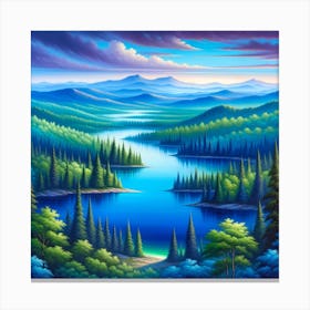 Twilight Serenity 1 Canvas Print