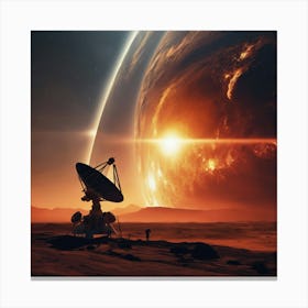 Red Planet 2 Canvas Print