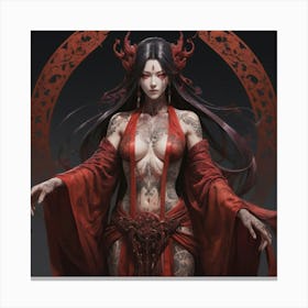 Chinese Demon Canvas Print