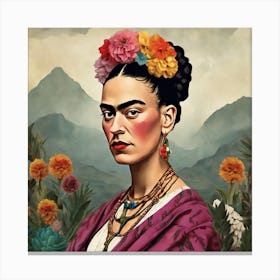 Frida Kahlo 12 Canvas Print