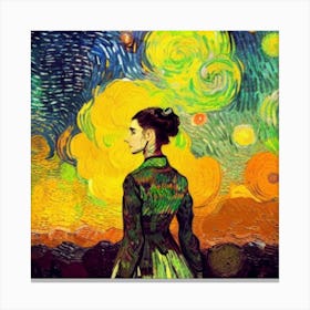 Starry Night 1 Canvas Print