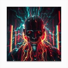 Psycho 20 Canvas Print