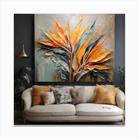 Strelitzia 3 Canvas Print