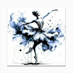 For The Love Of Ballet 15 Canvas Print