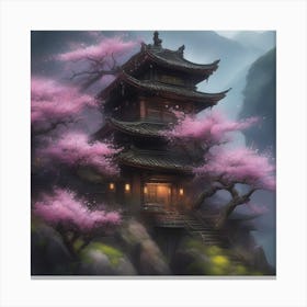 Chinese Pagoda Canvas Print