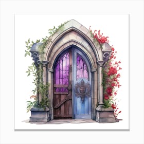 Fairytale Door Canvas Print