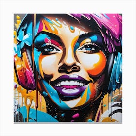 Street Art 6 Canvas Print