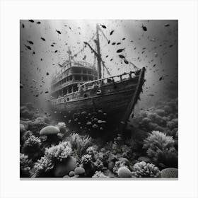 Shipwreck Canvas Print