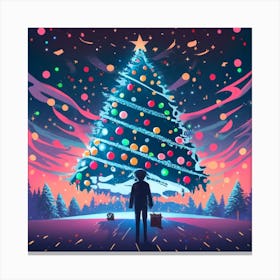 Christmas Tree Canvas Print