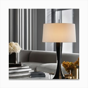 Table Lamp Canvas Print