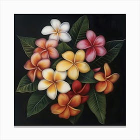 Hawaiian Flowers Canvas Print