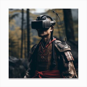 Vr Headset Canvas Print