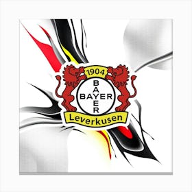 Bayer 04 Leverkusen Logo Wall Art 18 Canvas Print