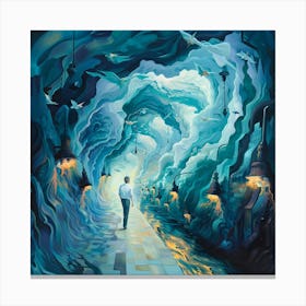 'The Tunnel' Canvas Print