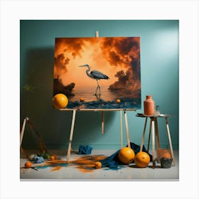 ((( Capture Dynamic Splashes Of Art In A Fashion P (8) Canvas Print