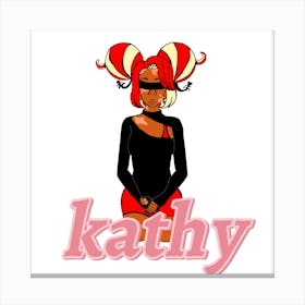 Kathy v2 Canvas Print