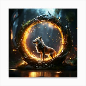 Circle Of Life V2 Canvas Print