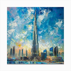 Burj Khalifa 1 Canvas Print