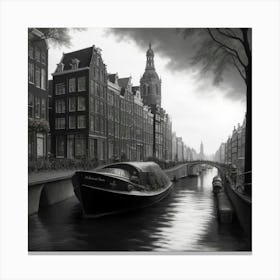 Amsterdam Canal 2 Canvas Print