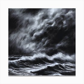 Stormy Seas 3 Canvas Print