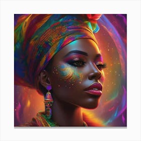 African Woman 4 Canvas Print