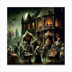 Haunted House Canvas Print