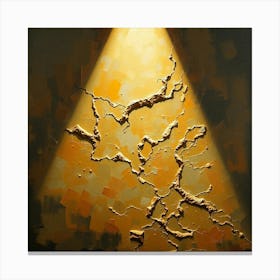 Cracking Light Canvas Print