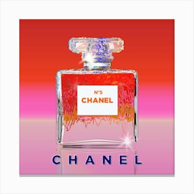 CHANEL PARFUM R SQ Canvas Print