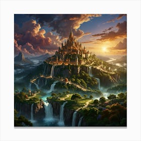 Fantasy Castle 9 Canvas Print