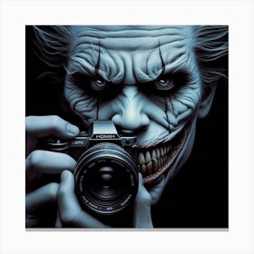 Joker Canvas Print