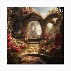 Rose Garden Canvas Print