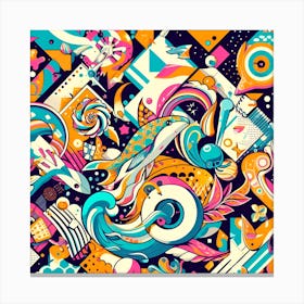 Random Design 4 Canvas Print