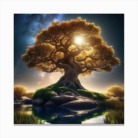 Tree Of Life 157 Canvas Print