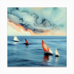 Heavenly Drift (I) Canvas Print