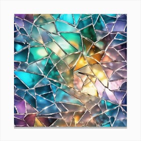 Mosaic Background Canvas Print