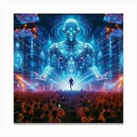 Futuristic Art 1 Canvas Print