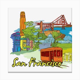 San Francisco Canvas Print